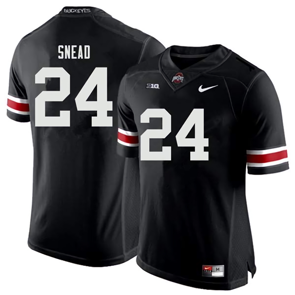 Brian Snead Ohio State Buckeyes Men's NCAA #24 Nike Black College Stitched Football Jersey JDY1756WA